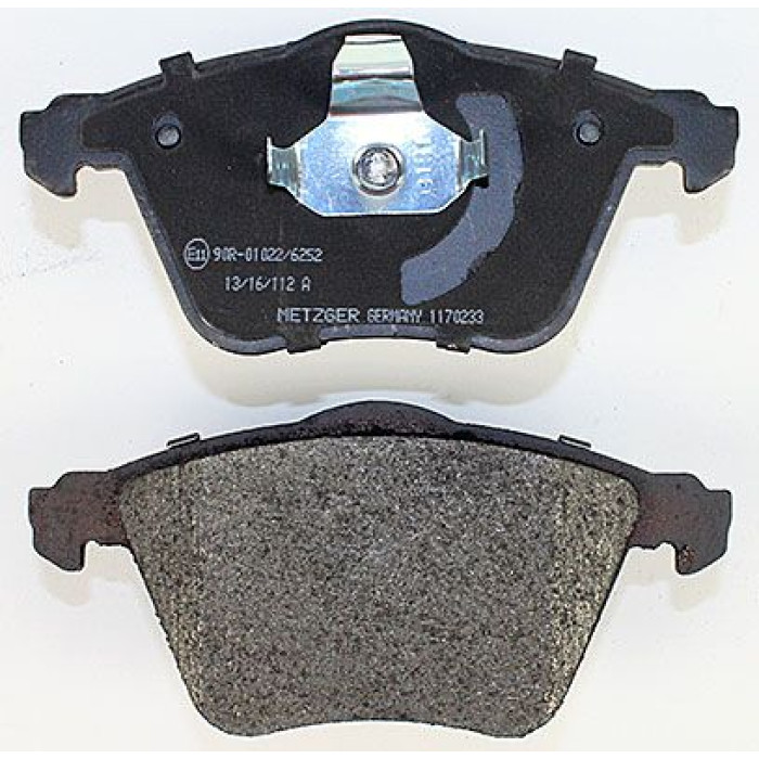 Metzger 1170233 Bremsbelagsatz, Scheibenbremse