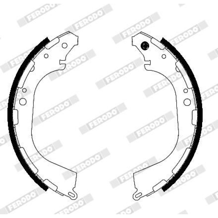 Bremsbackensatz FSB683 Bremsbackensatz FSB683