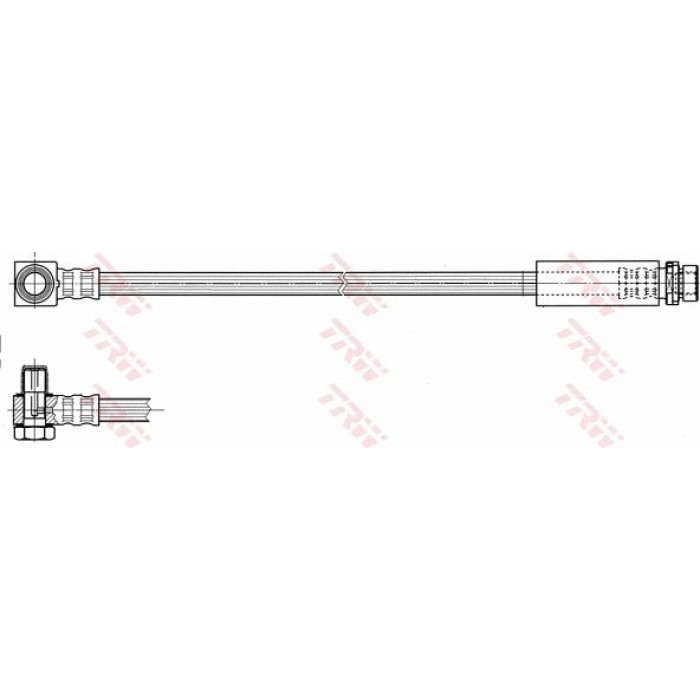 TRW PHD475 Bremsschlauch