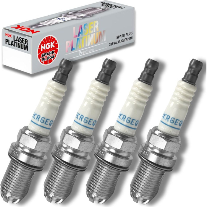 4x NGK 3199 Zündkerze BKR6EQUP 4x NGK 3199 Zündkerze BKR6EQUP