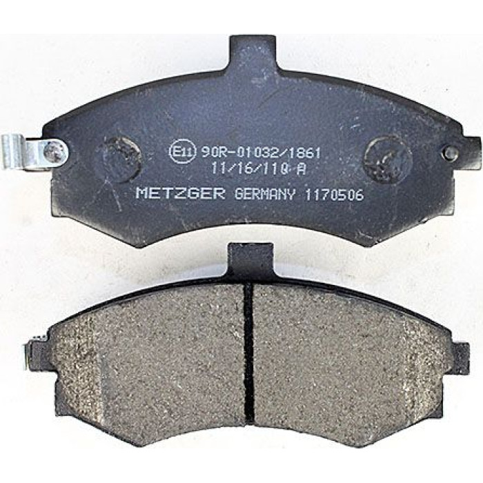 Metzger 1170506 Bremsbelagsatz, Scheibenbremse Metzger 1170506 Bremsbelagsatz, Scheibenbremse