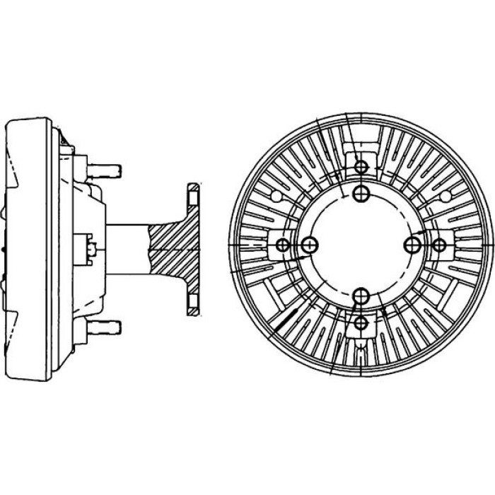 Mahle CFC 204 000P Kupplung, Kühlerlüfter BEHR Premium Line Mahle CFC 204 000P Kupplung, Kühlerlüfter BEHR Premium Line