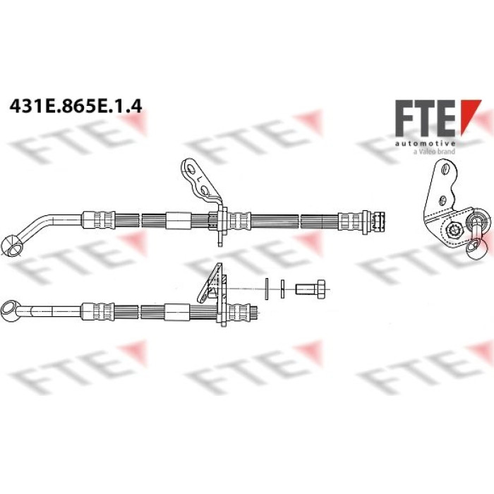 FTE 9240959 Bremsschlauch
