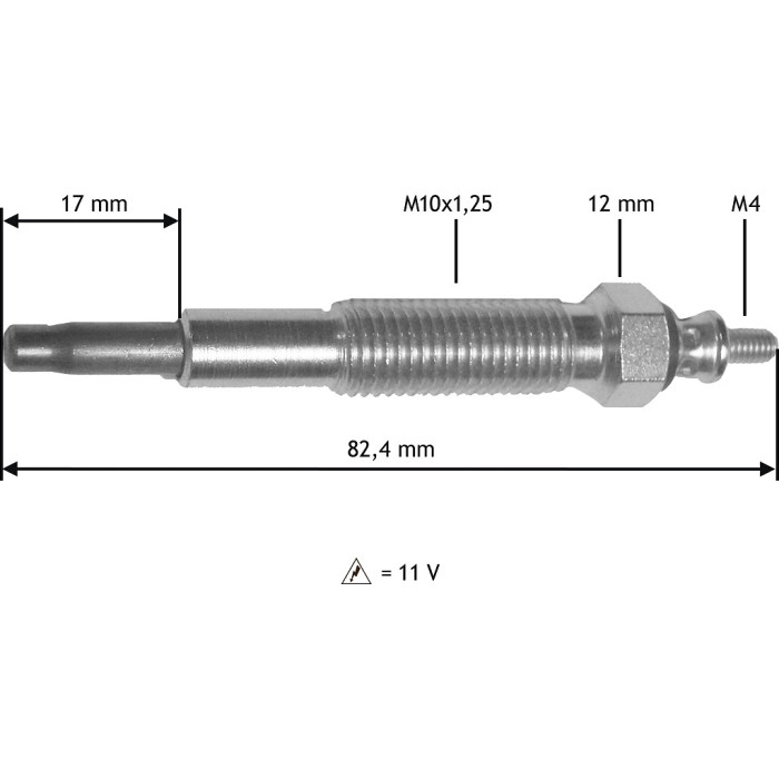 Valeo 345199 Glühkerze Valeo 345199 Glühkerze