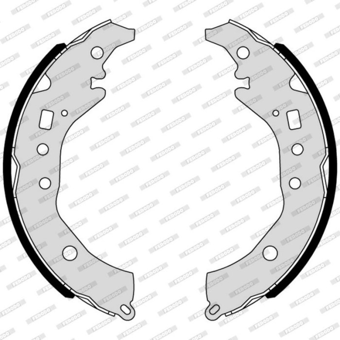 Ferodo FSB4197 Bremsbackensatz PREMIER Ferodo FSB4197 Bremsbackensatz PREMIER