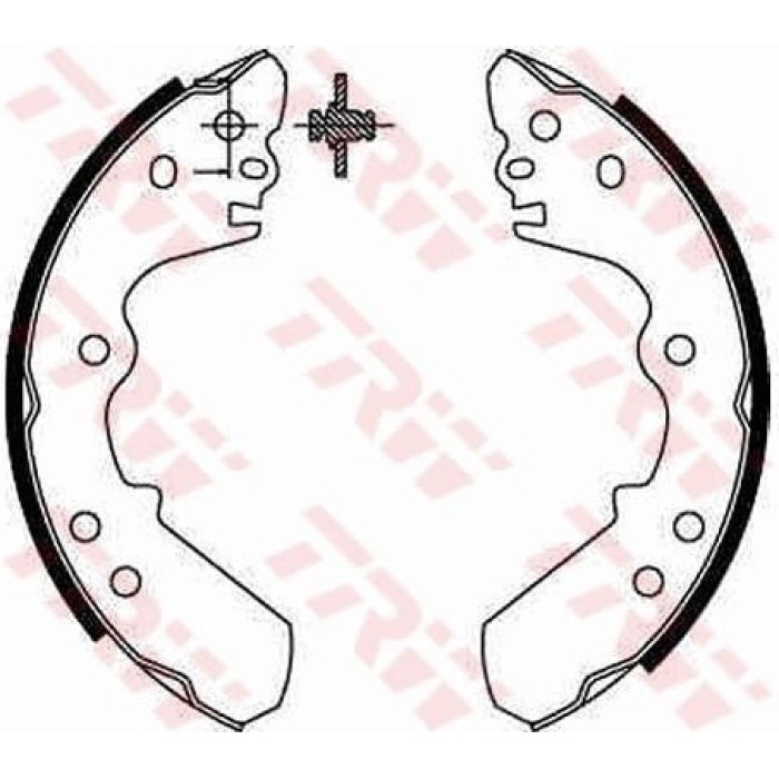 TRW GS8551 Bremsbackensatz TRW GS8551 Bremsbackensatz