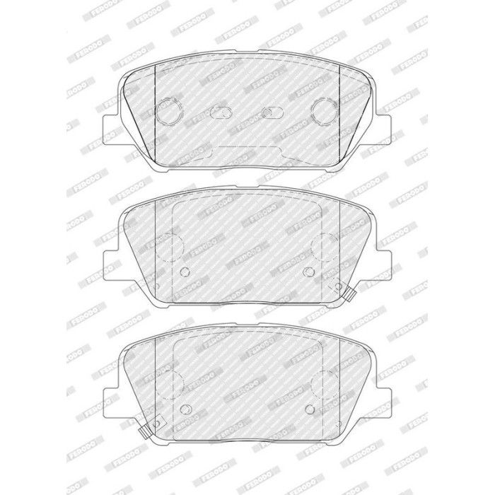 Ferodo FDB4984 Bremsbelagsatz, Scheibenbremse PREMIER ECO FRICTION Ferodo FDB4984 Bremsbelagsatz, Scheibenbremse PREMIER ECO FRICTION