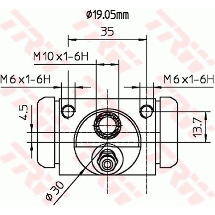 TRW BWD314 Radbremszylinder TRW BWD314 Radbremszylinder