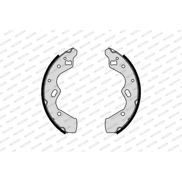 Ferodo FSB611 Bremsbackensatz PREMIER Ferodo FSB611 Bremsbackensatz PREMIER