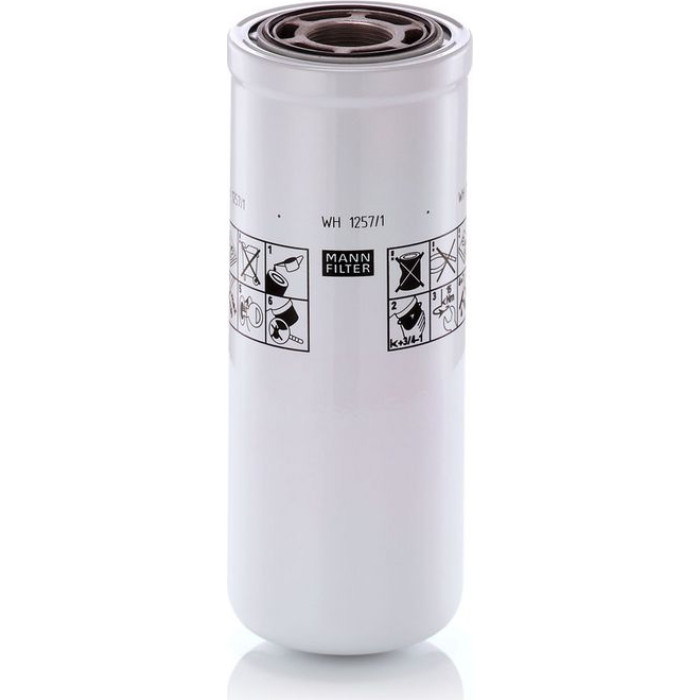 Mann-Filter WH 1257/1 Filter, Arbeitshydraulik Mann-Filter WH 1257/1 Filter, Arbeitshydraulik