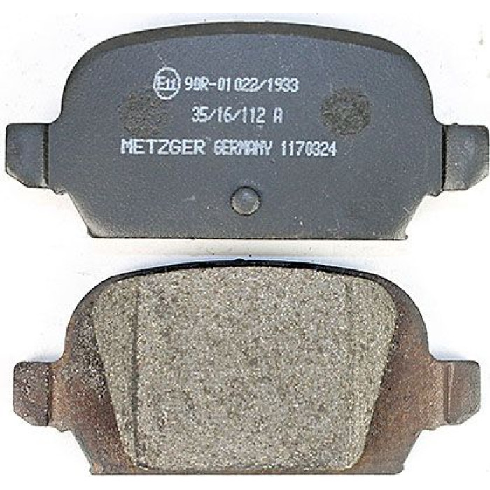 Metzger 1170324 Bremsbelagsatz, Scheibenbremse Metzger 1170324 Bremsbelagsatz, Scheibenbremse