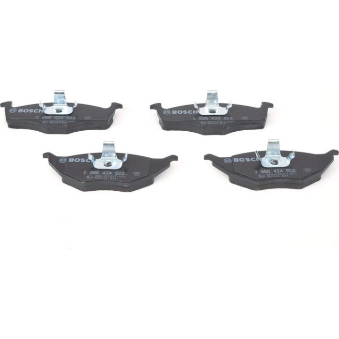 BOSCH 0 986 424 502 Bremsbelagsatz, Scheibenbremse