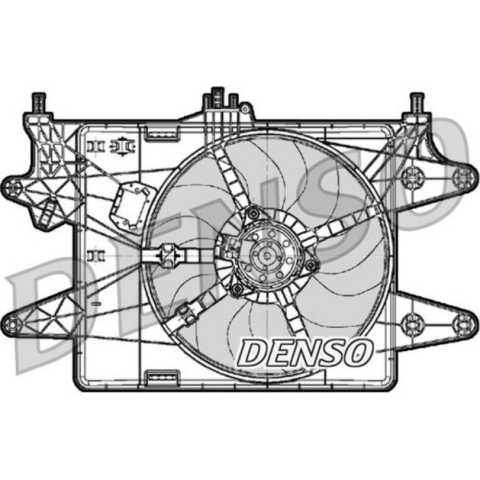 Denso DER09083 Lüfter, Motorkühlung Denso DER09083 Lüfter, Motorkühlung