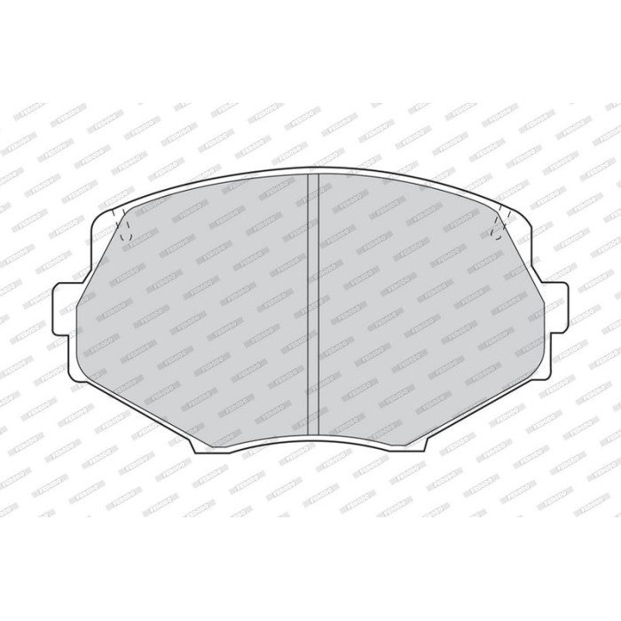 Ferodo FDB1011 Bremsbelagsatz, Scheibenbremse PREMIER ECO FRICTION Ferodo FDB1011 Bremsbelagsatz, Scheibenbremse PREMIER ECO FRICTION