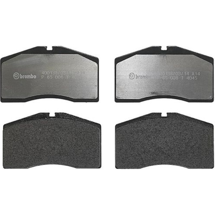 Brembo P 65 006 Bremsbelagsatz, Scheibenbremse PRIME LINE