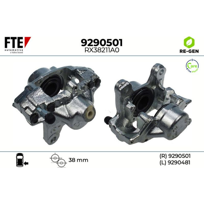 FTE 9290501 Bremssattel FTE 9290501 Bremssattel