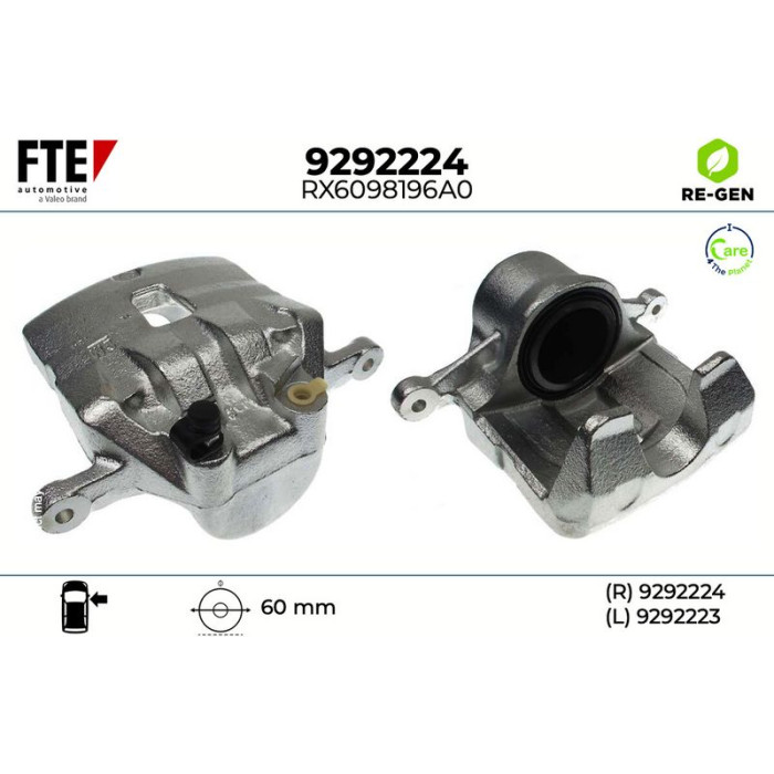 FTE 9292224 Bremssattel