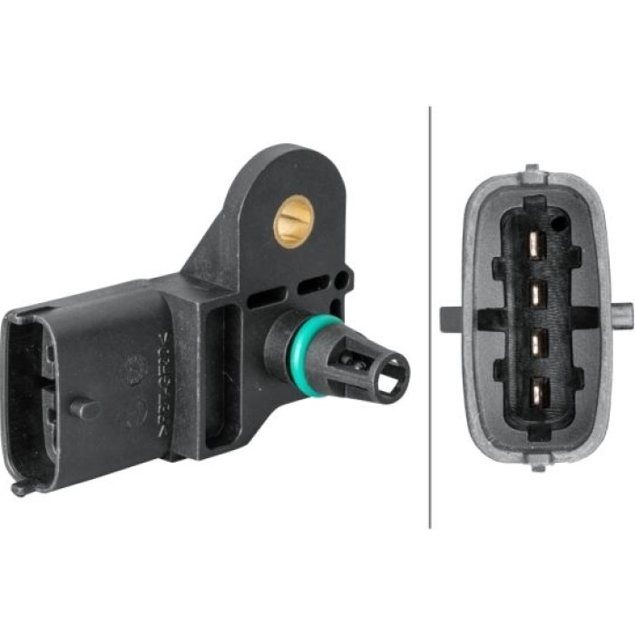 Hella 6PP 013 112-211 Sensor, Saugrohrdruck