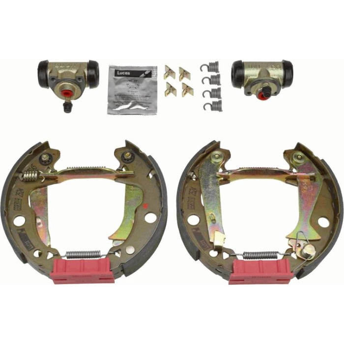 TRW GSK1206 Bremsbackensatz Superkit