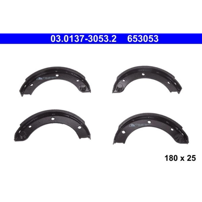 ATE 03.0137-3053.2 Bremsbackensatz, Feststellbremse ATE 03.0137-3053.2 Bremsbackensatz, Feststellbremse