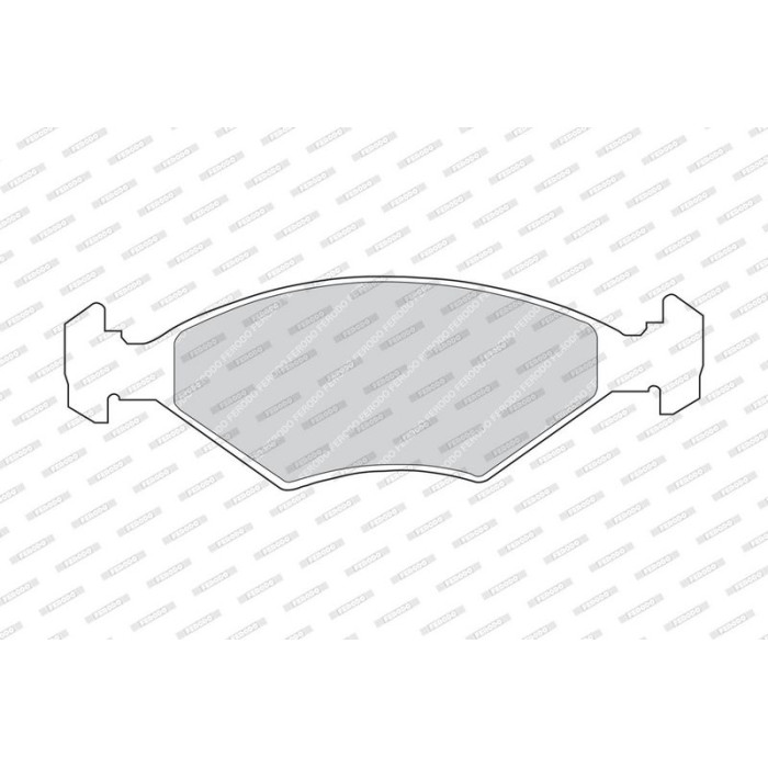 Ferodo FDB519 Bremsbelagsatz, Scheibenbremse PREMIER ECO FRICTION Ferodo FDB519 Bremsbelagsatz, Scheibenbremse PREMIER ECO FRICTION