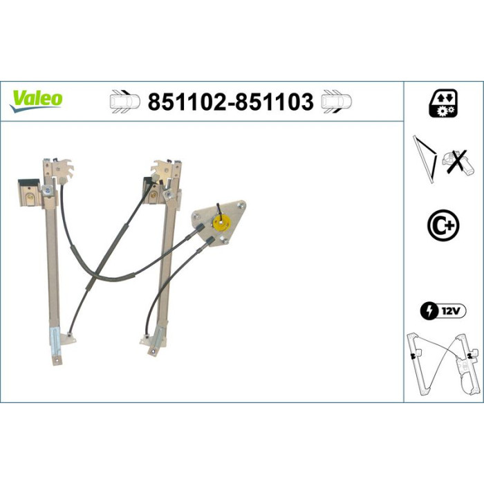 Valeo 851103 Fensterheber Valeo 851103 Fensterheber