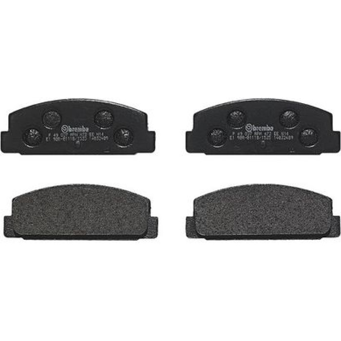 Brembo P 49 037 Bremsbelagsatz, Scheibenbremse PRIME LINE Brembo P 49 037 Bremsbelagsatz, Scheibenbremse PRIME LINE