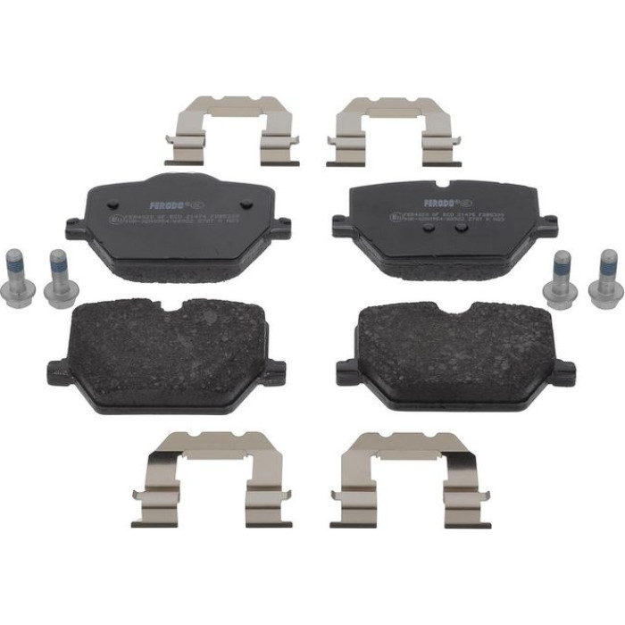 Ferodo FDB5339 Bremsbelagsatz, Scheibenbremse PREMIER ECO FRICTION Ferodo FDB5339 Bremsbelagsatz, Scheibenbremse PREMIER ECO FRICTION