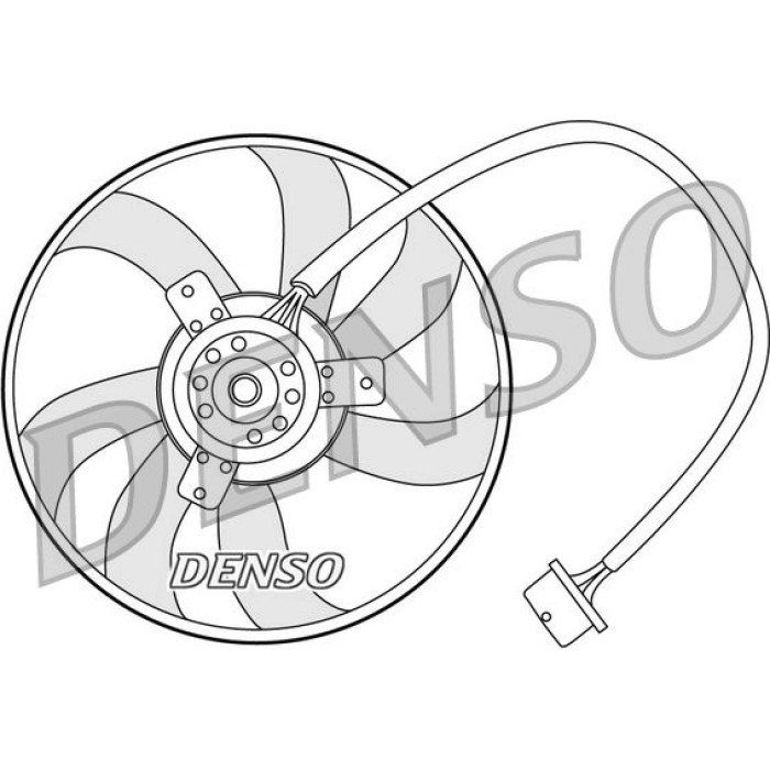 Denso DER32003 Lüfter, Motorkühlung Denso DER32003 Lüfter, Motorkühlung