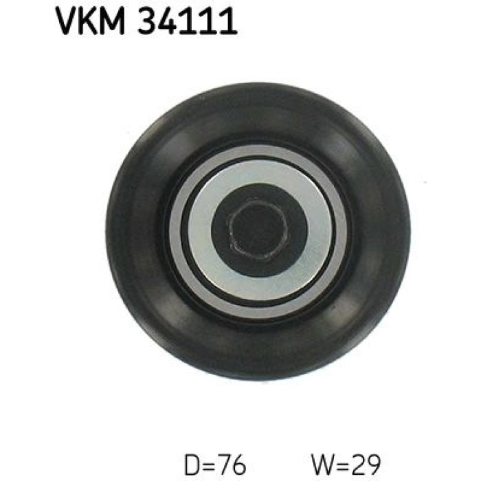 SKF VKM 34111 Umlenkrolle/Führungsrolle, Keilrippenriemen SKF VKM 34111 Umlenkrolle/Führungsrolle, Keilrippenriemen