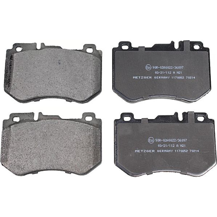 Metzger 1170852 Bremsbelagsatz, Scheibenbremse Metzger 1170852 Bremsbelagsatz, Scheibenbremse