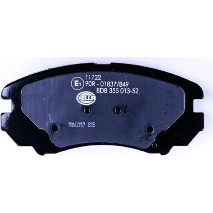 Hella 8DB 355 013-521 Bremsbelagsatz, Scheibenbremse Hella 8DB 355 013-521 Bremsbelagsatz, Scheibenbremse