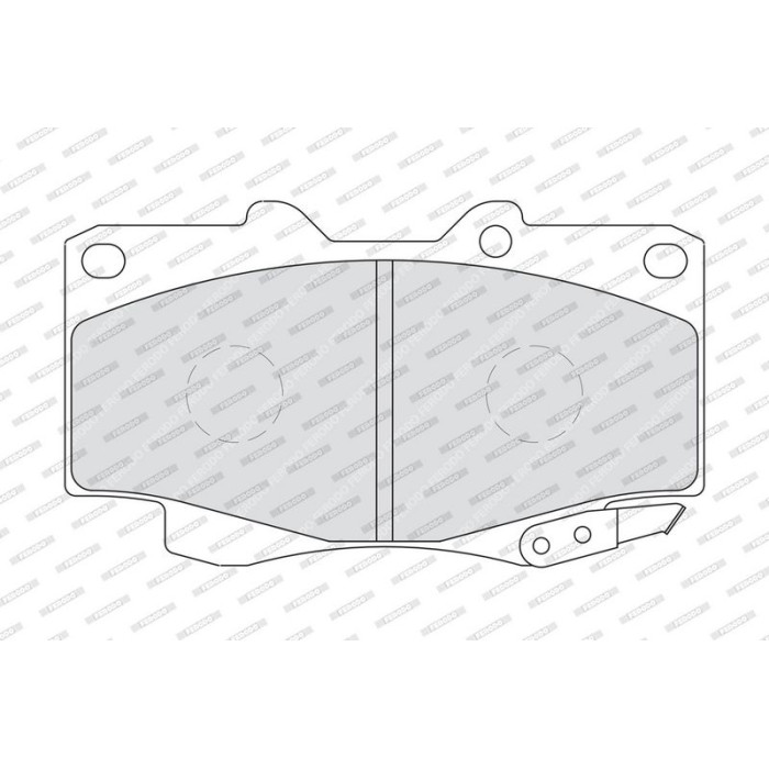 Ferodo FDB1852 Bremsbelagsatz, Scheibenbremse PREMIER ECO FRICTION Ferodo FDB1852 Bremsbelagsatz, Scheibenbremse PREMIER ECO FRICTION