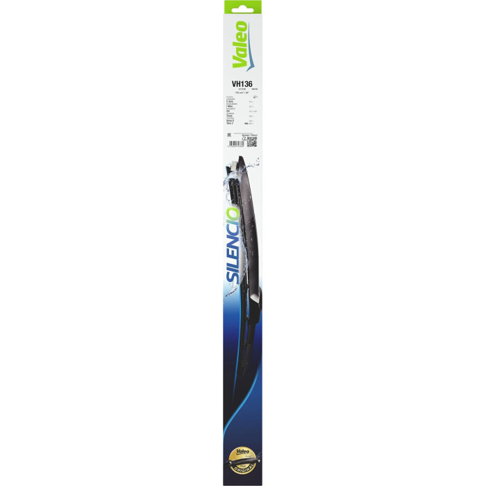 Valeo 574736 Wischblatt Scheibenwischer SILENCIO HYBRID SINGLE Valeo 574736 Wischblatt Scheibenwischer SILENCIO HYBRID SINGLE