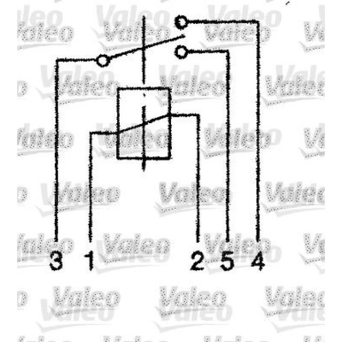 Valeo 643508 Relais, Arbeitsstrom