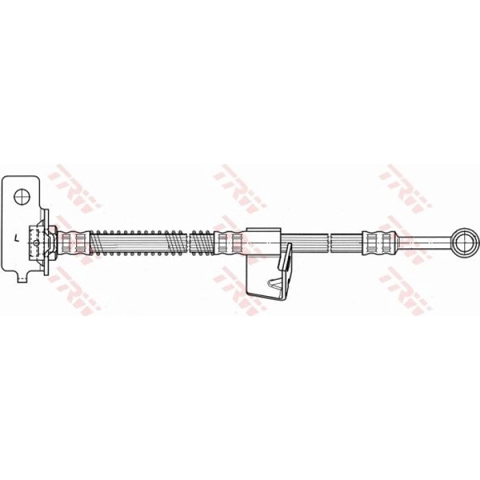 TRW PHD616 Bremsschlauch TRW PHD616 Bremsschlauch