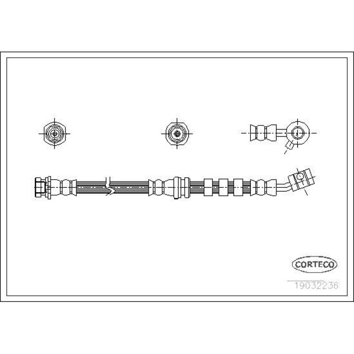 Corteco 19032236 Bremsschlauch