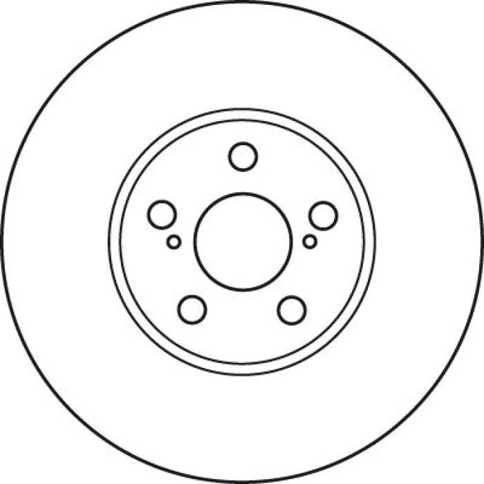 TRW DF4871 Bremsscheibe