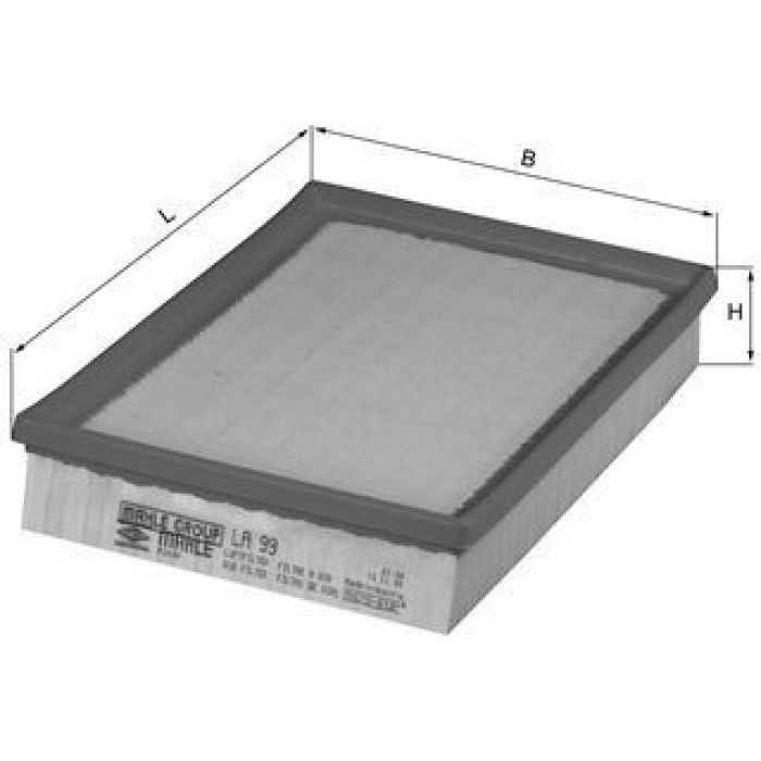 Knecht LA 99 Filter, Innenraumluft