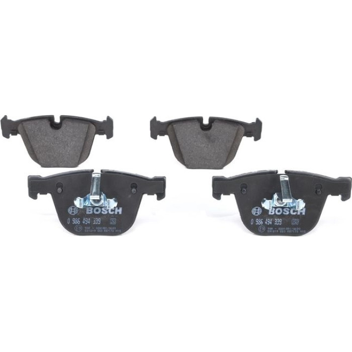 BOSCH 0 986 494 339 Bremsbelagsatz, Scheibenbremse BOSCH 0 986 494 339 Bremsbelagsatz, Scheibenbremse