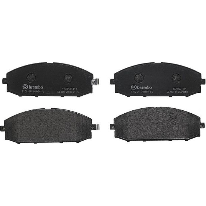 Brembo P 56 041 Bremsbelagsatz, Scheibenbremse PRIME LINE Brembo P 56 041 Bremsbelagsatz, Scheibenbremse PRIME LINE