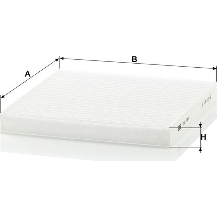 MANN-FILTER CU 2132 Innenraumfilter, Partikelfilter MANN-FILTER CU 2132 Innenraumfilter, Partikelfilter