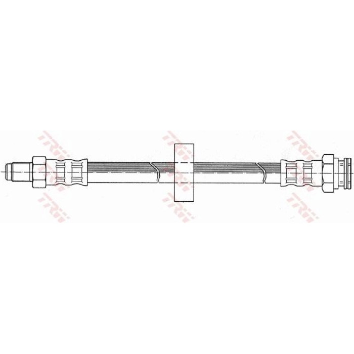 TRW PHB376 Bremsschlauch TRW PHB376 Bremsschlauch