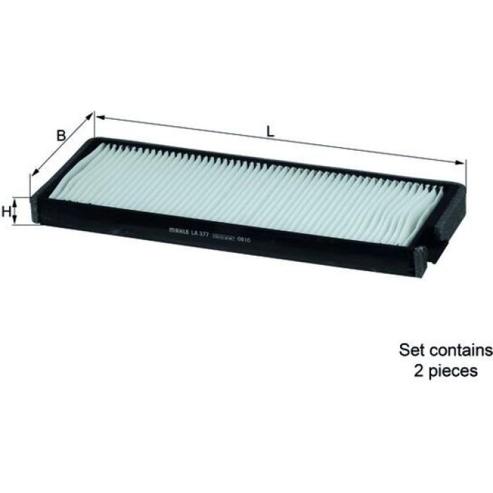 Knecht LA 377/S Filter, Innenraumluft Knecht LA 377/S Filter, Innenraumluft