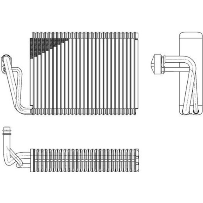 Mahle AE 52 000P Verdampfer, Klimaanlage BEHR Premium Line Mahle AE 52 000P Verdampfer, Klimaanlage BEHR Premium Line
