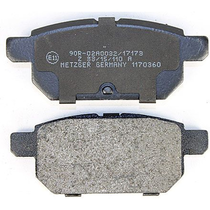 Bremsbelagsatz, Scheibenbremse 1170360