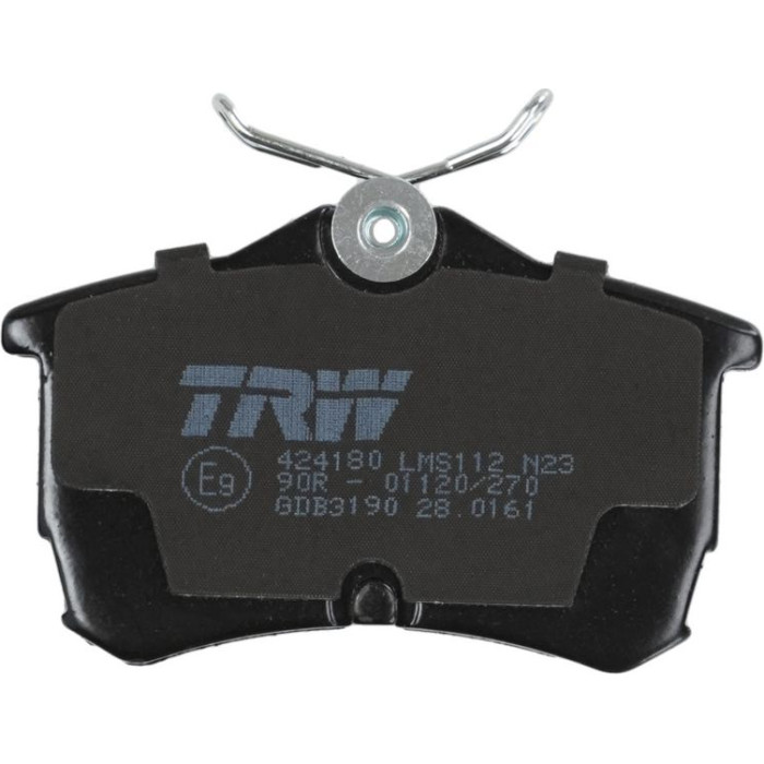 TRW GDB3190 Bremsbelagsatz, Scheibenbremse COTEC TRW GDB3190 Bremsbelagsatz, Scheibenbremse COTEC