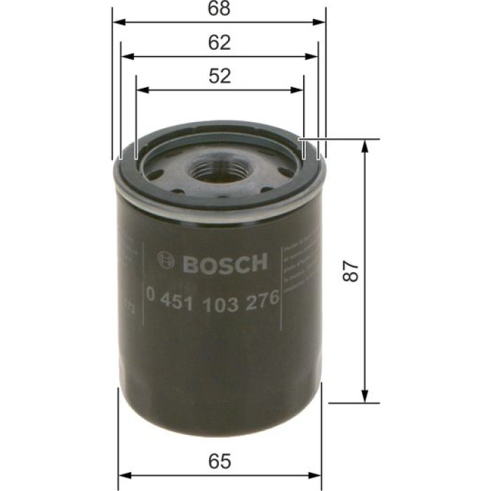 BOSCH 0 451 103 276 Ölfilter BOSCH 0 451 103 276 Ölfilter