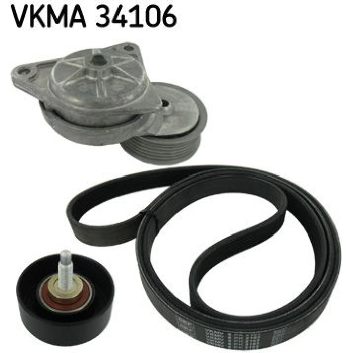 SKF VKMA 34106 Keilrippenriemensatz SKF VKMA 34106 Keilrippenriemensatz