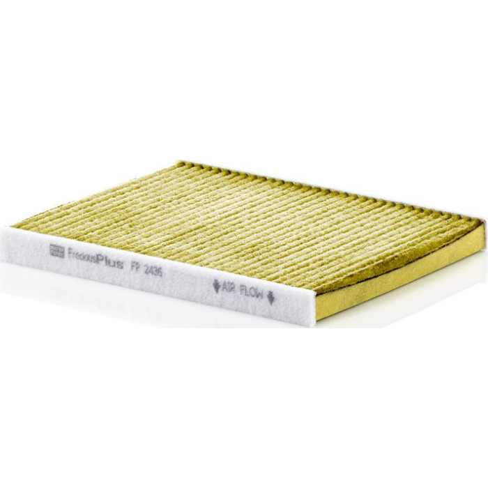 MANN-FILTER FP 2436 Innenraumfilter FreciousPlus Aktivkohlefilter mit Polyphenol, antibakteriell, Feinstaubfilter (PM 2.5) MANN-FILTER FP 2436 Innenraumfilter FreciousPlus Aktivkohlefilter mit Polyphenol, antibakteriell, Feinstaubfilter (PM 2.5)